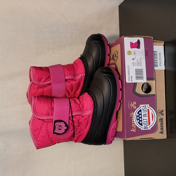 Kamik snowbug3 rose Winter Snow Boots - Picture 2 of 5